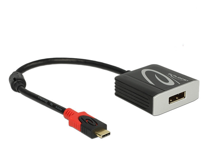 DeLOCK 62999 кабельный разъем/переходник USB Type-C HDMI-A Черный