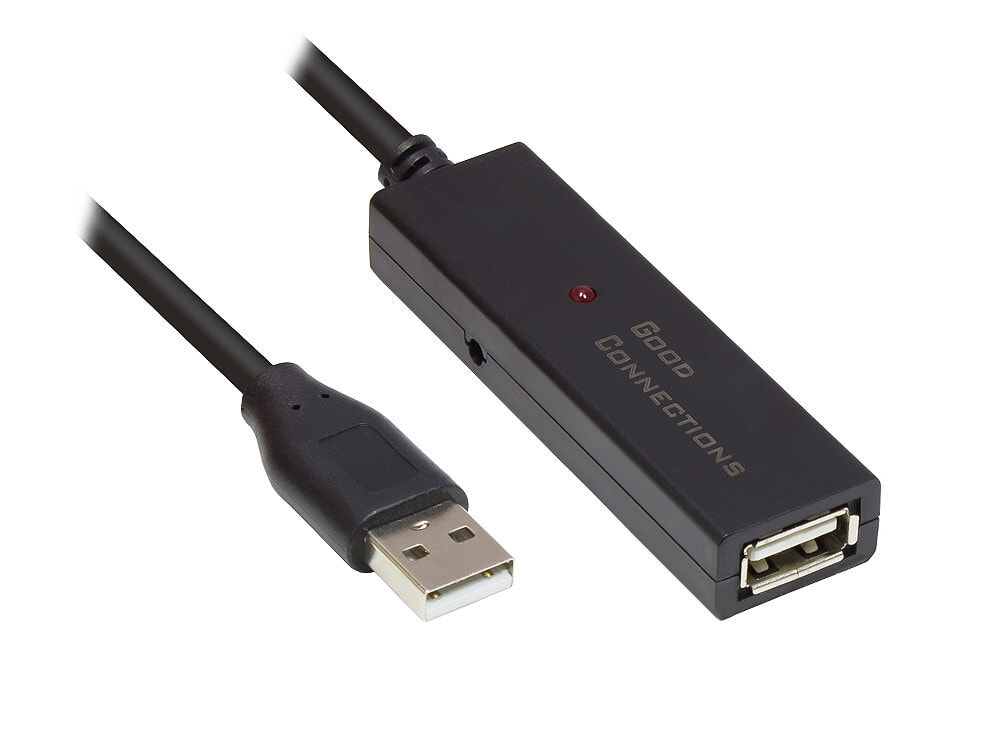 Alcasa GC-M0133 USB кабель 15 m 2.0 USB A Черный