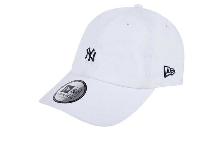 NewEra 纽亦华 MLB系列 小标NY棒球帽 鸭舌帽 男女同款 白色 / Кепка NewEra MLB NY 12728373