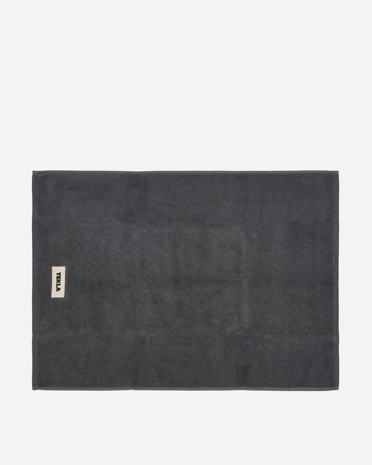 Solid Bath Mat Charcoal Grey