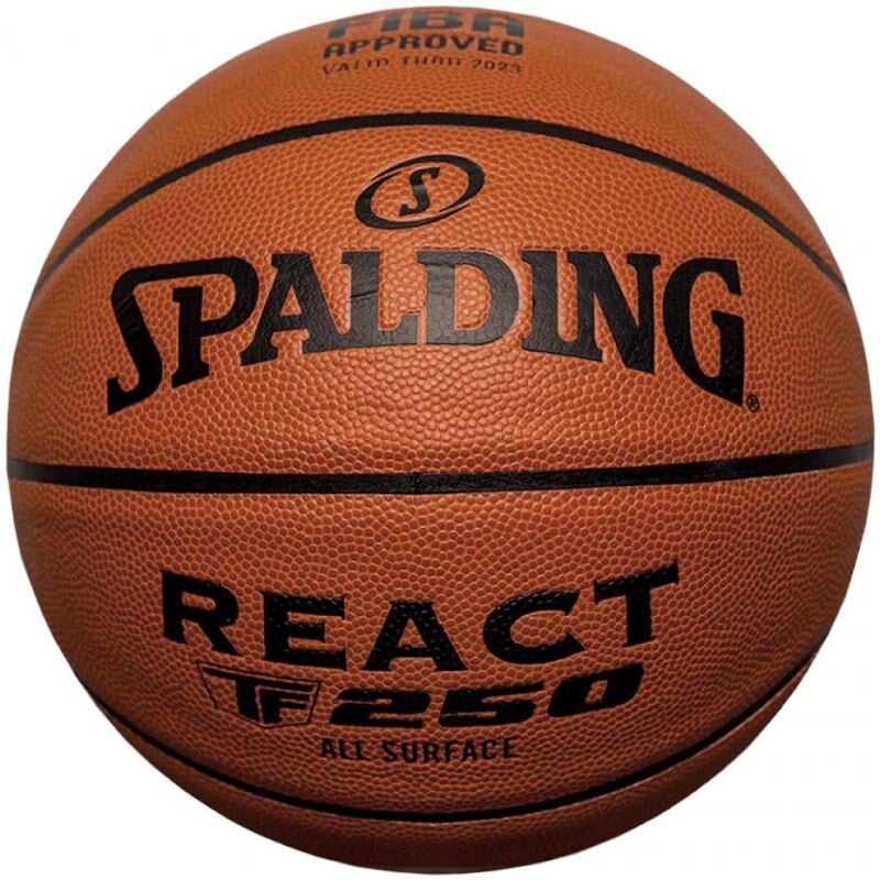 Мяч баскетбольный Spalding React TF-250 76967Z