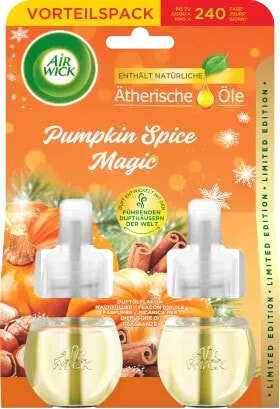 Lufterfrischer Pumpkin Spice Magic Nachfüllpack (2x19ml), 38 ml