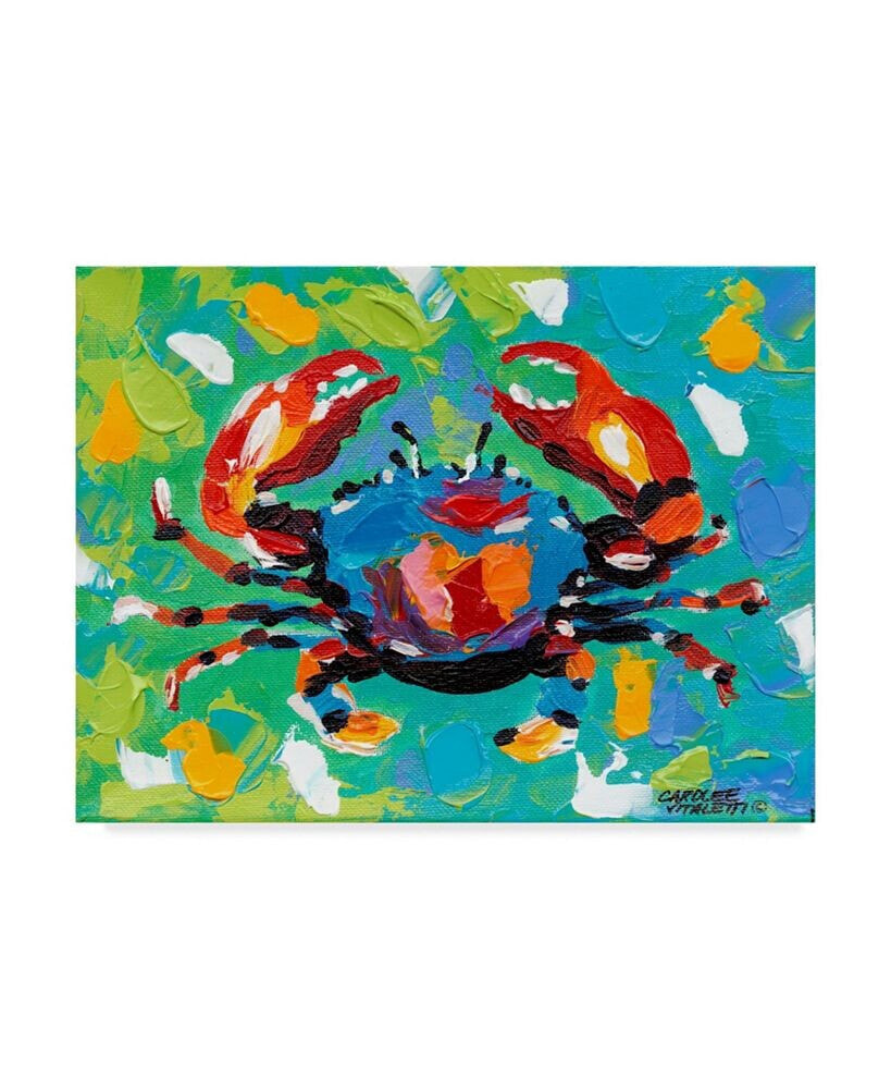 Trademark Global carolee Vitaletti Seaside Crab I Canvas Art - 20