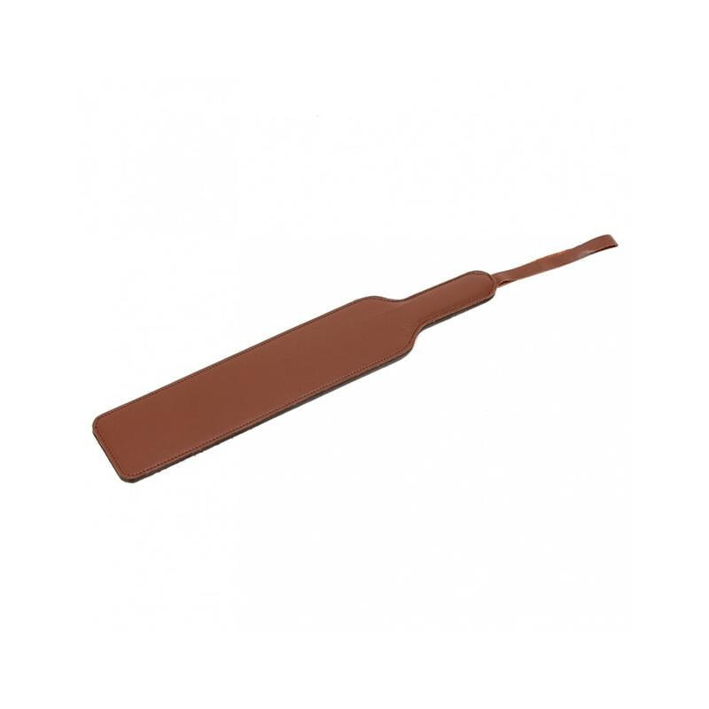 Плетка или стек для БДСМ BONDAGE PLAY Brown Leather Paddle