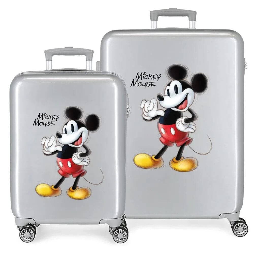 DISNEY 100 Joyful Mickey 55-70 cm 104L trolley 2 units