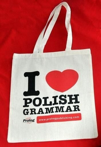 Prolog Torba 'I love Polish grammar'