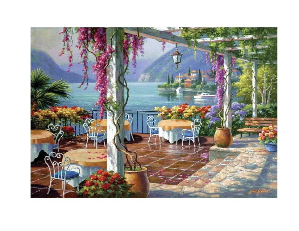 Puzzle Wisteria Terrace 500 Teile