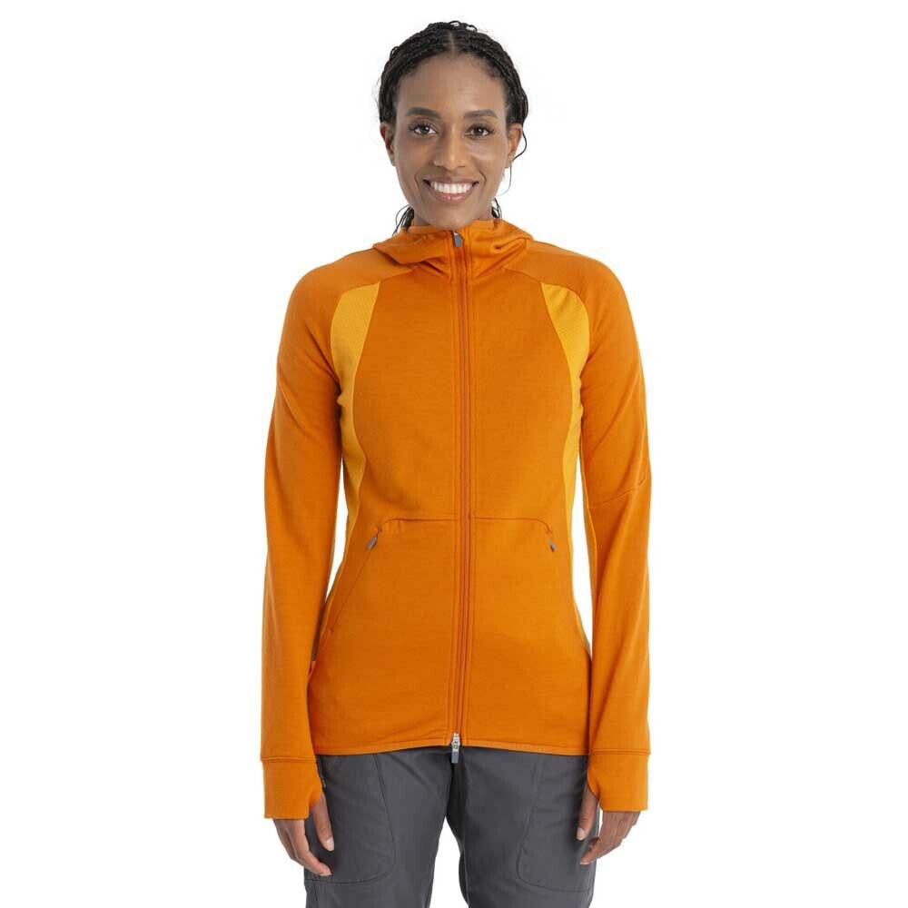 ICEBREAKER Quantum Zone Knit Merino Full Zip Sweatshirt