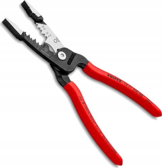 Knipex KNIPEX SZCZYPCE WIELOFUNKCYJNE DLA ELEKTRYKÓW DO KABLI METRYCZNYCH