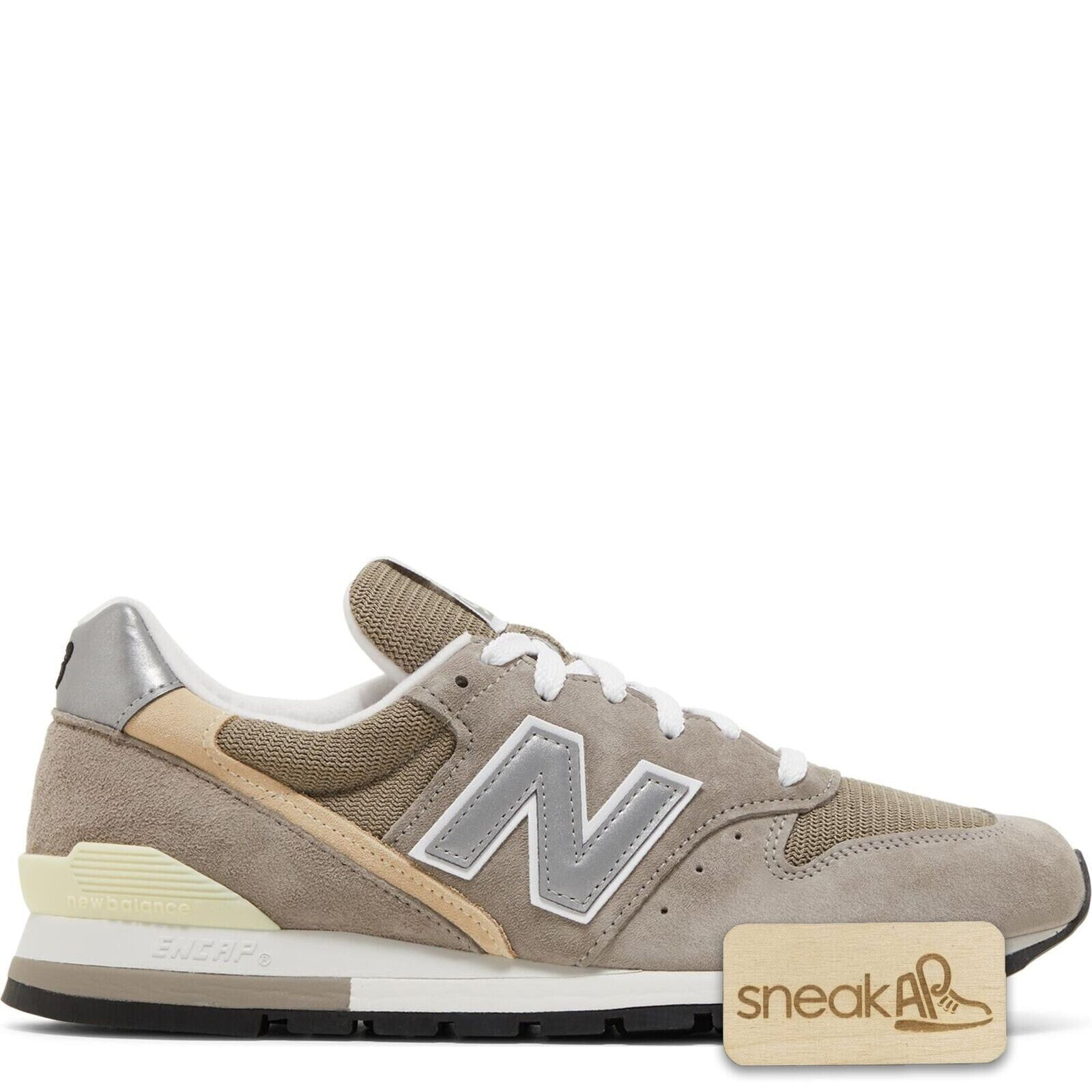 [U996GR] Mens New Balance 996 MADE IN USA 'GREY SILVER'