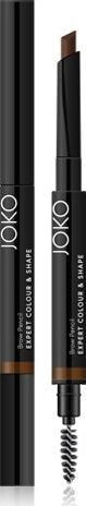Joko Expert Colour & Shape Brow Pencil No.02 Водостойкий карандаш для бровей с кисточкой