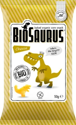 Kindersnack gebackener Bio-Mais Cheese, 50 g