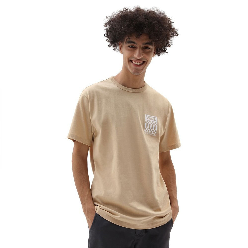 VANS Off The Wall Check Graphic Short Sleeve Crew Neck T-Shirt