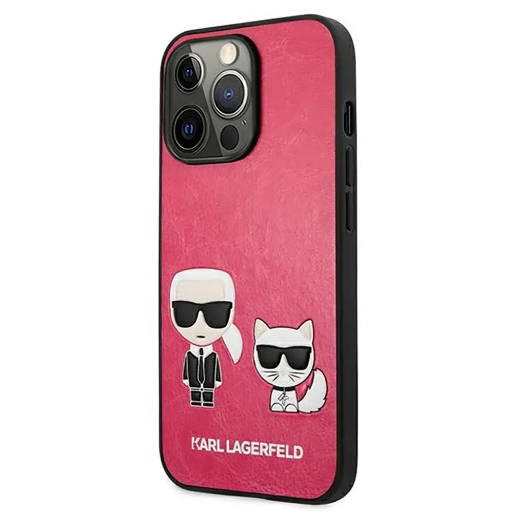 KARL LAGERFELD Klhcp13Lpcuskcp iPhone 13 Pro13 6.1 Ikonik Karl&Choupette phone case