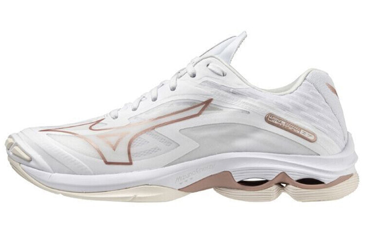 Mizuno Wave Lightning Z7 低帮排球鞋 女款 白藕 / Кроссовки Mizuno Wave Lightning Z7 V1GC220036