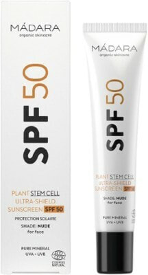 Средство для загара и защиты от солнца Madara Plant Stem Cell Ultra -Shield Sunscreen SPF 50 40 ml face cream