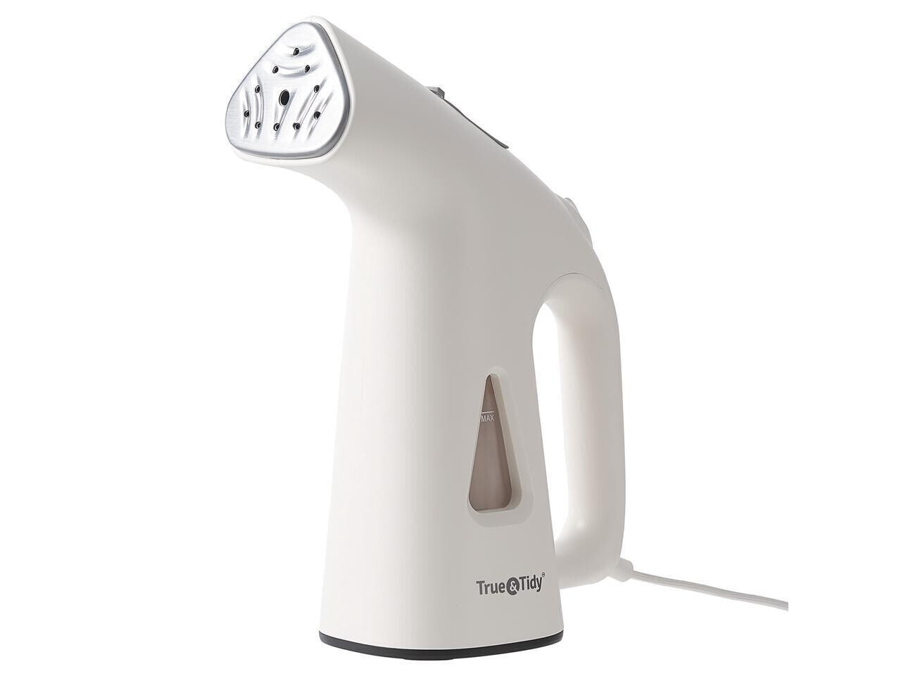 True & Tidy Portable Fabric Steamer, White