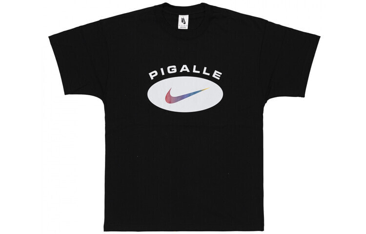 Nike x Pigalle 联名款 As M Nrg Ss Tee Logo印花短袖T恤 男款 黑色 / Футболка Nike x Pigalle As M Nrg Ss Tee LogoT CK2339-010