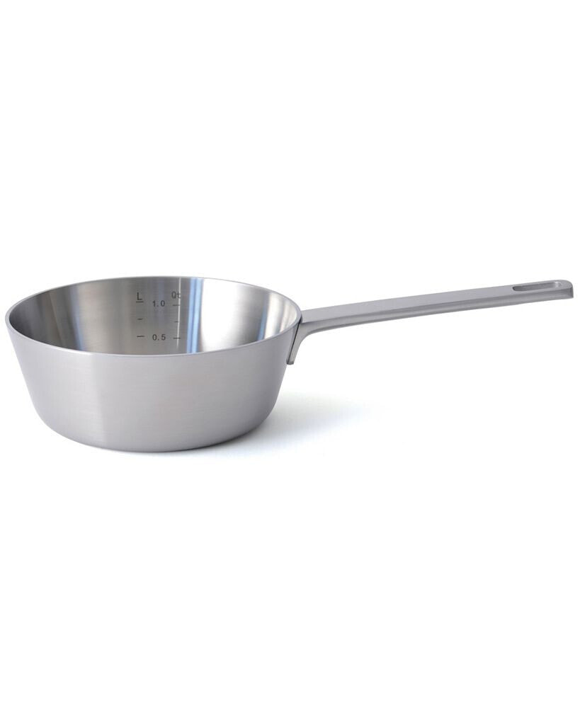 Ron 5-Ply 18/10 Stainless Steel 1.4 Qt. Conical Sauce Pan