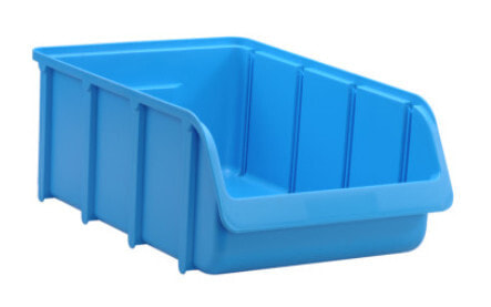 Hünersdorff 675300 - Storage basket - Blue - Rectangular - Polypropylene (PP) - Monochromatic - Indoor - Outdoor