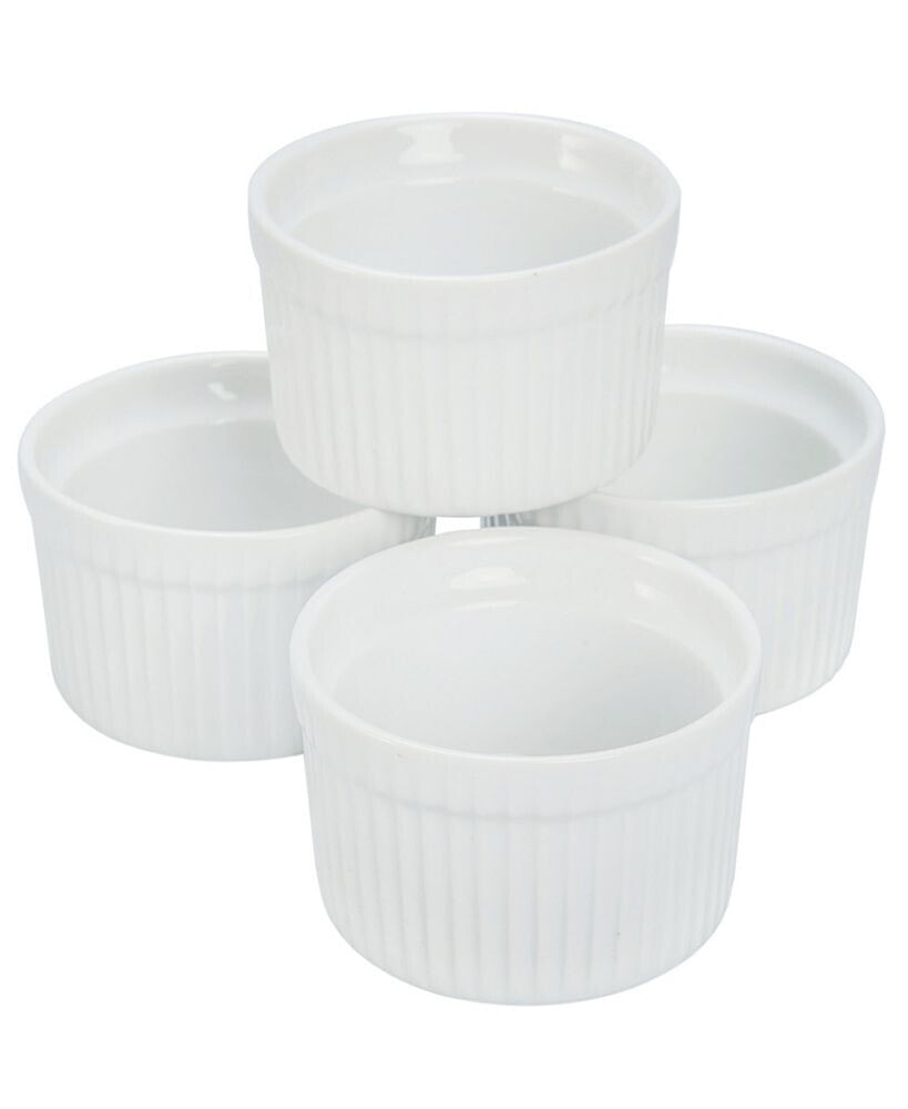 BIA Cordon Bleu ceramic Ramekins, Set of 4