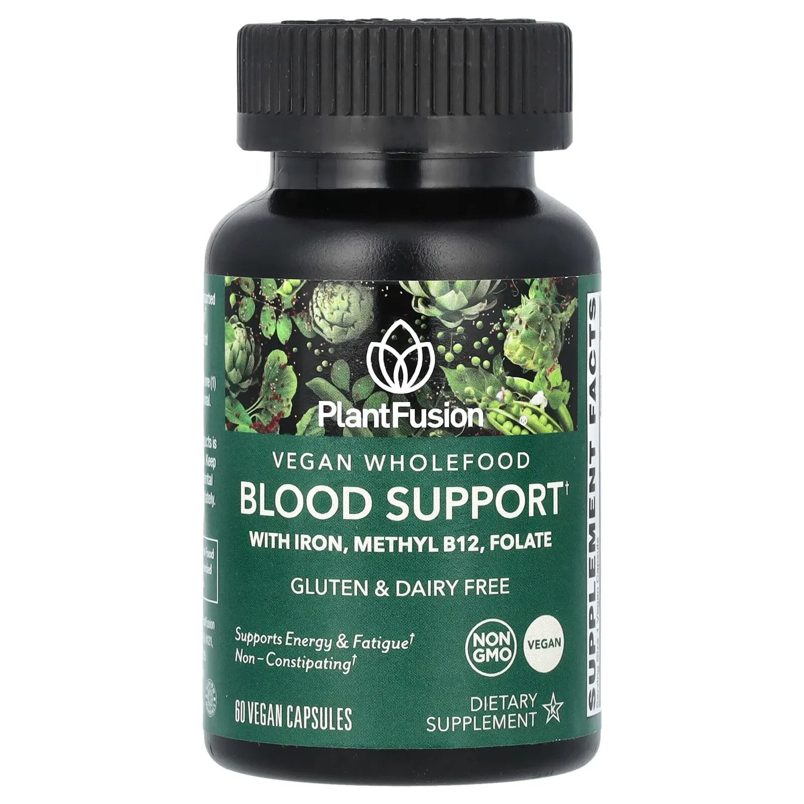 Vegan Wholefood, Blood Support, 60 Vegan Capsules