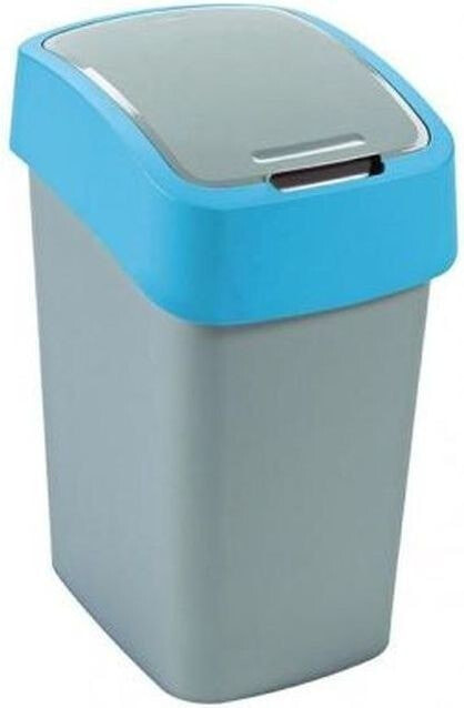 Curver Pacific Flip waste bin for segregation tilting 10L blue (CUR000228)