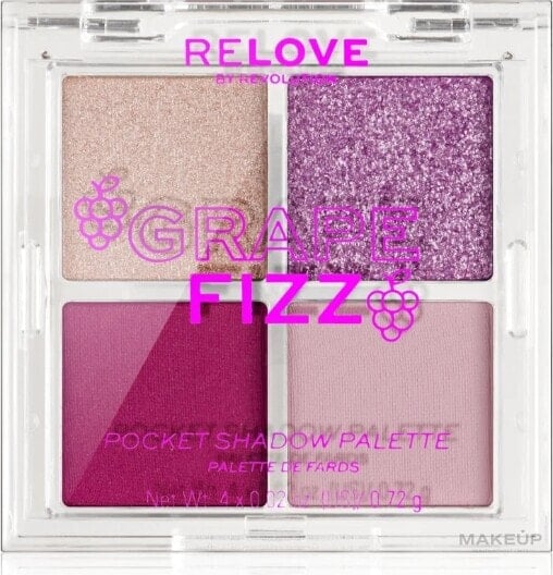 Lidschatten-Palette - Relove By Revolution Pocket Palette