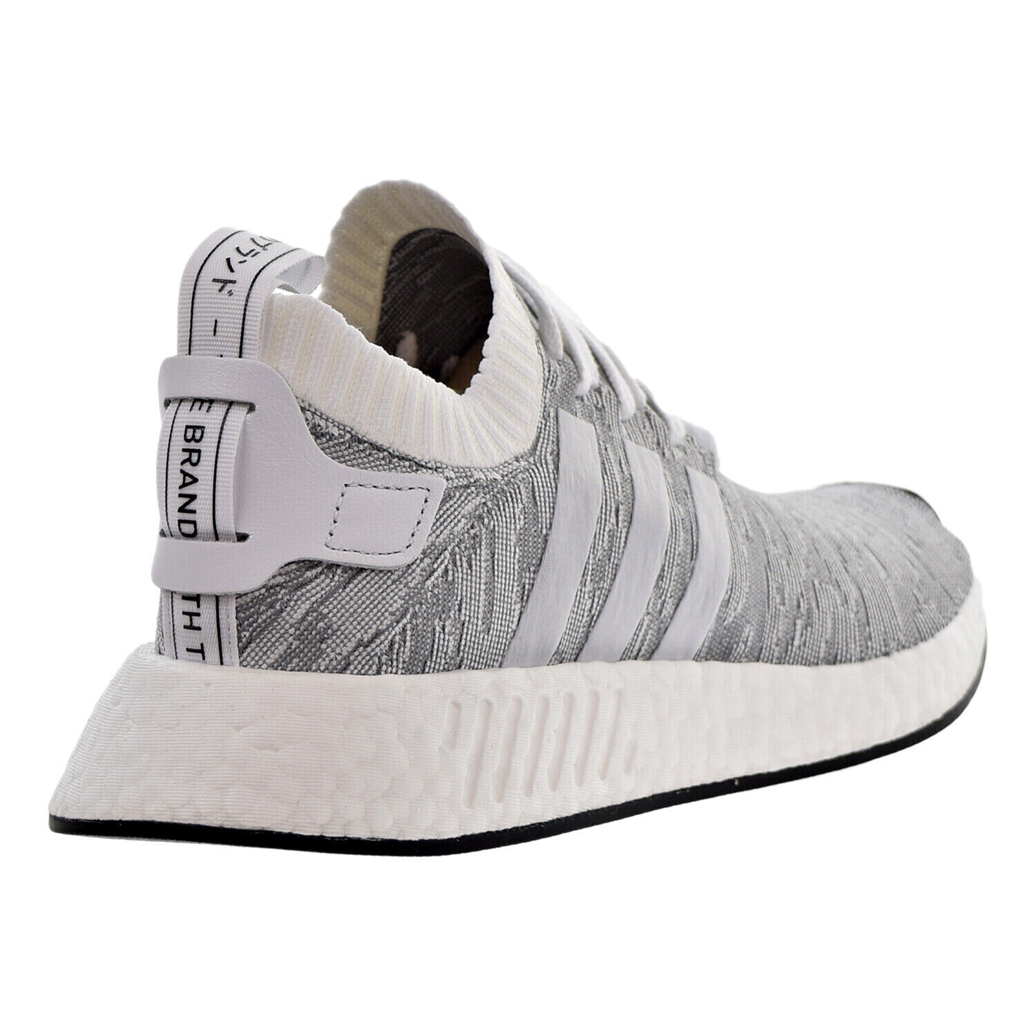 Adidas NMD R2 PrimeKnit Men s Shoes Running White Core Black