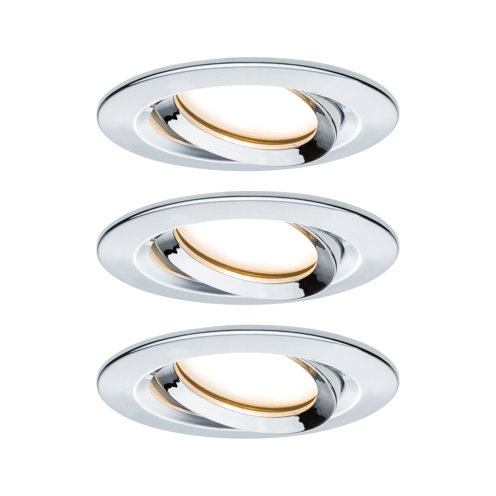 Комплект встраиваемых светодиодных светильников Paulmann Nova Plus Coin 93684 LED  3x6,8W