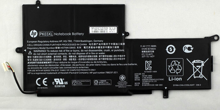 HP 4960mAh Li-Ion Аккумулятор 789116-005