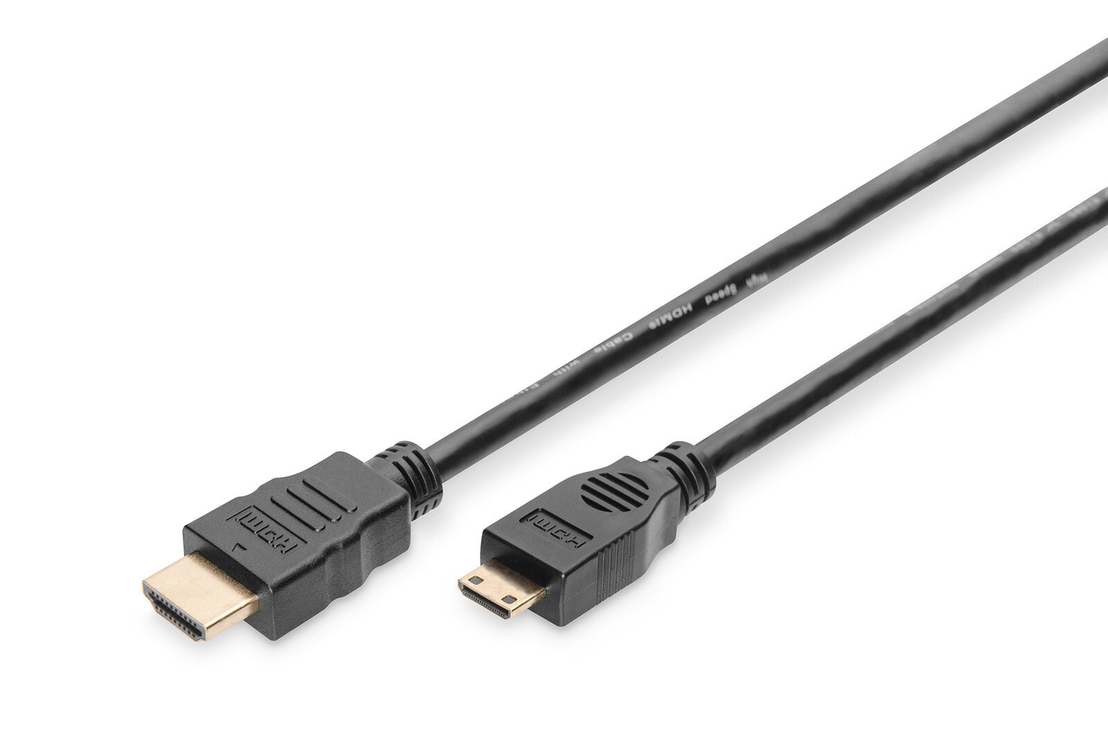 ASSMANN Electronic AK-330106-030-S HDMI кабель 3 m HDMI Тип A (Стандарт) HDMI Type C (Mini) Черный