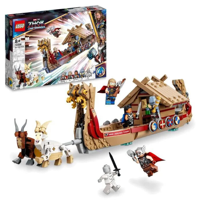 Конструктор LEGO Marvel Козья лодка,76208