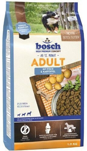 Сухой корм для собак Bosch, для взрослых, с рыбой и картофелем, 1 кг