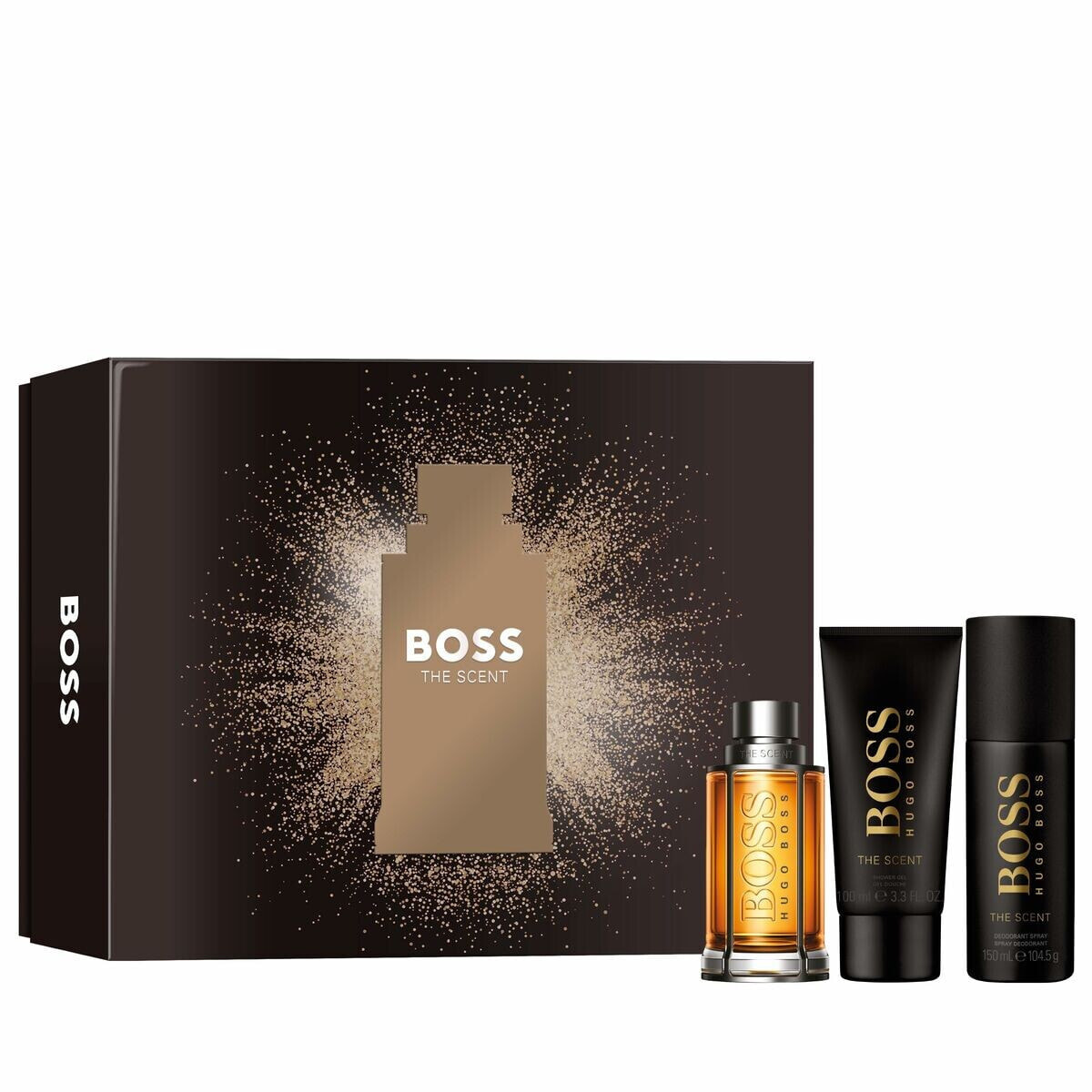 Мужской парфюмерный набор Hugo Boss-boss The Scent 3 Предметы
