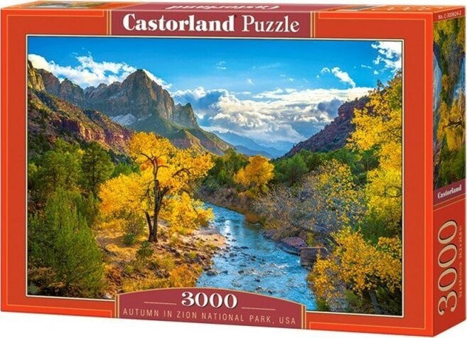 Castorland Puzzle 3000 Autumn in Zion National Park, USA