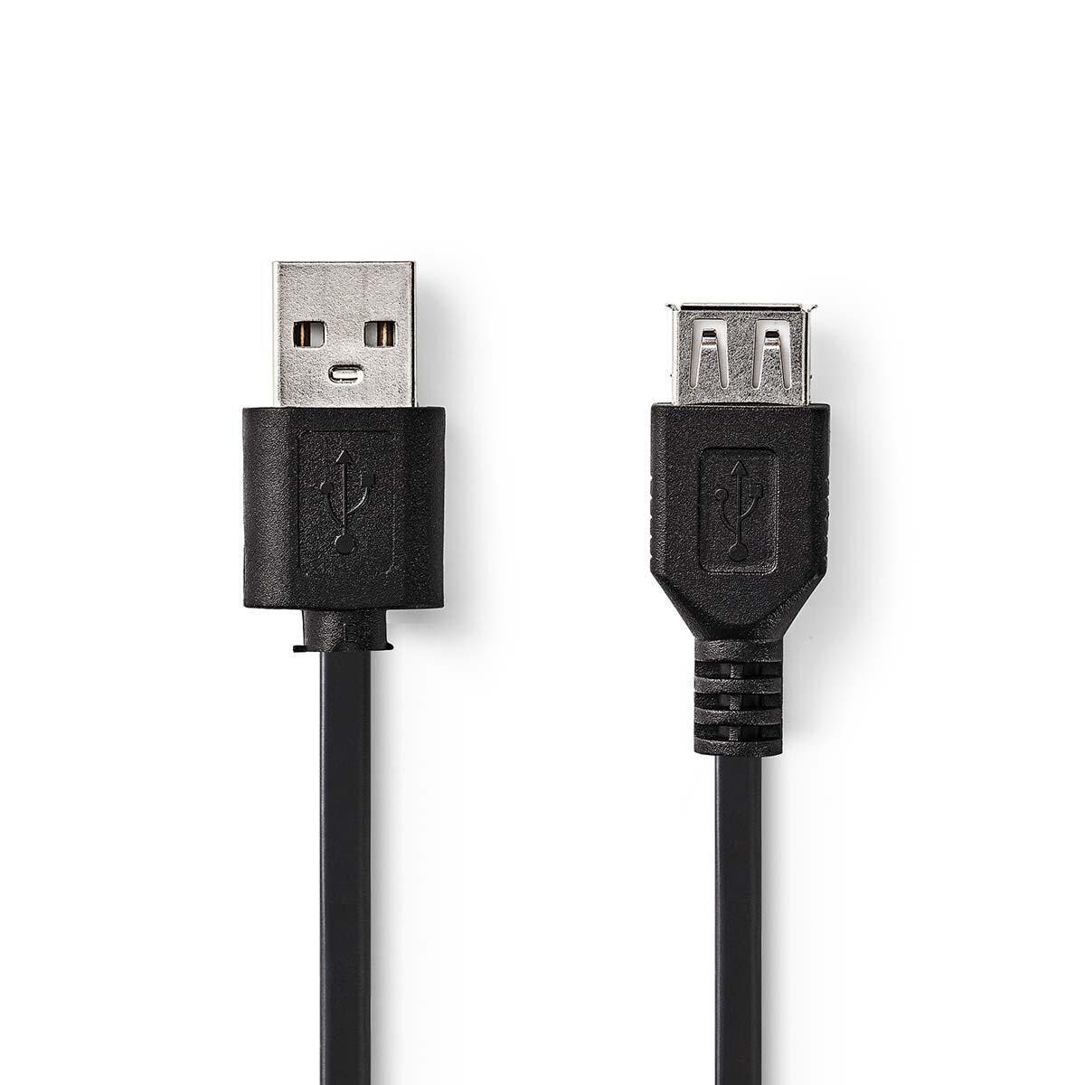 Nedis CCGB60010BK30 USB кабель 3 m 2.0 Mini-USB B USB A Черный
