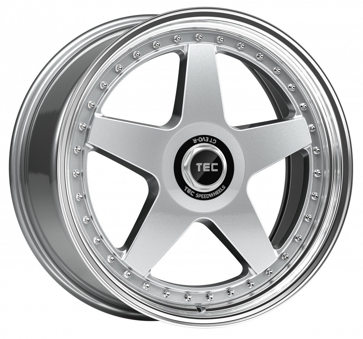 Колесный диск литой TEC Speedwheels GT EVO-R hyper-silber-hornpoliert 9x20 ET45 - LK5/112 ML72.5