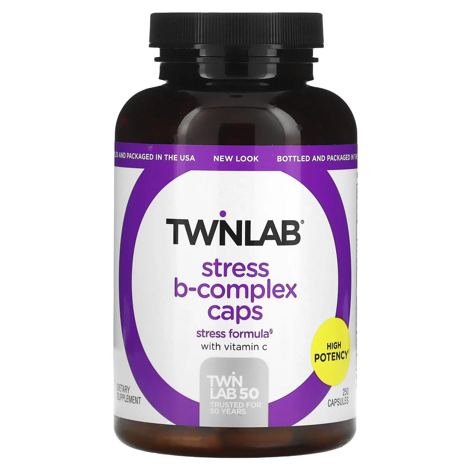 Twinlab, Stress B-Complex Caps, 100 Capsules