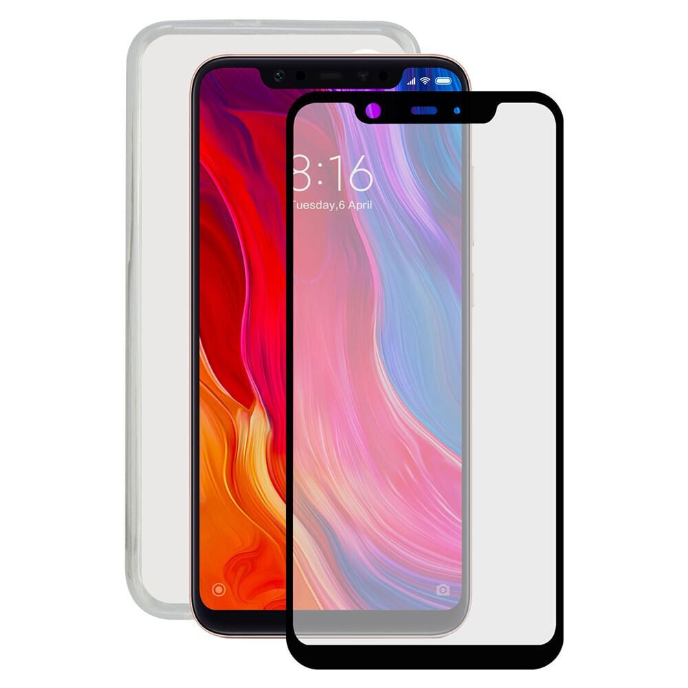 CONTACT Xiaomi Mi 8 Case And Glass Protector 9H