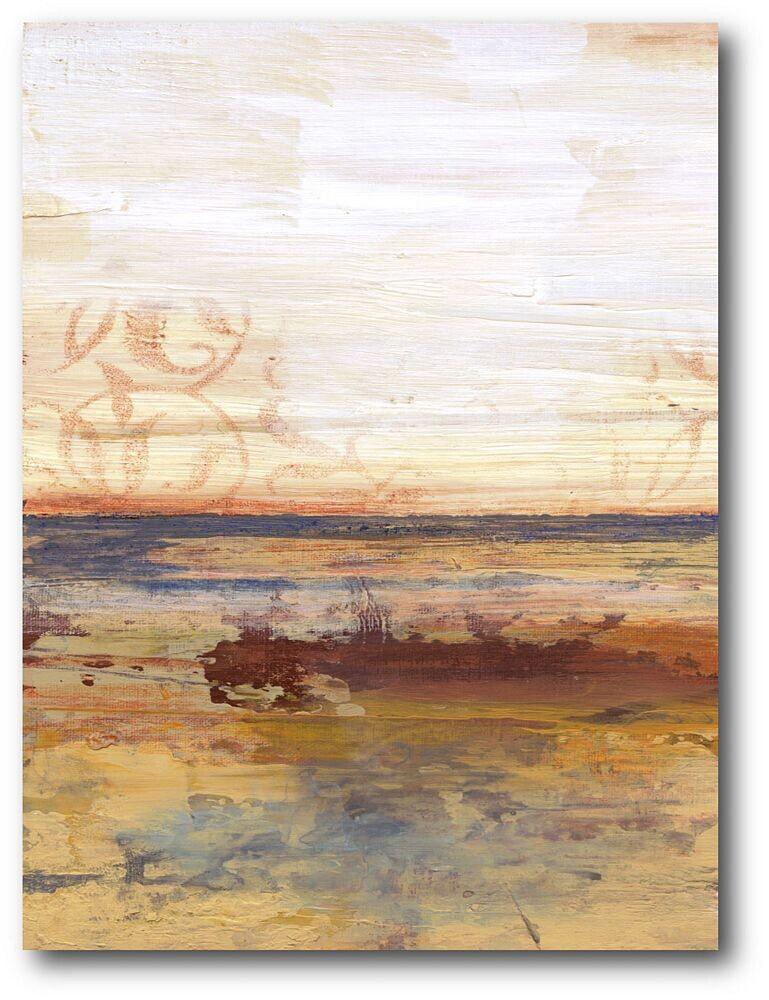 Courtside Market earthy Horizons Gallery-Wrapped Canvas Wall Art - 16
