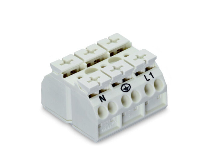 Wago 862-2603 клеммная коробка 3P Белый