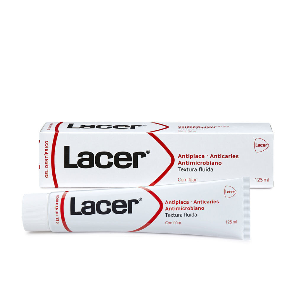 Lacer Toothpaste Антибактериальная зубная паста с фтором против кариеса 125 мл