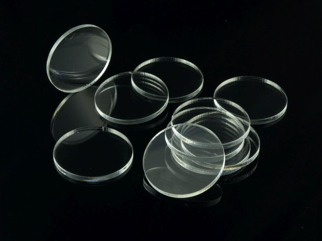 Figurka Crafters Podstawki akrylowe - Transparentne - Okrągłe 50 mm (10)