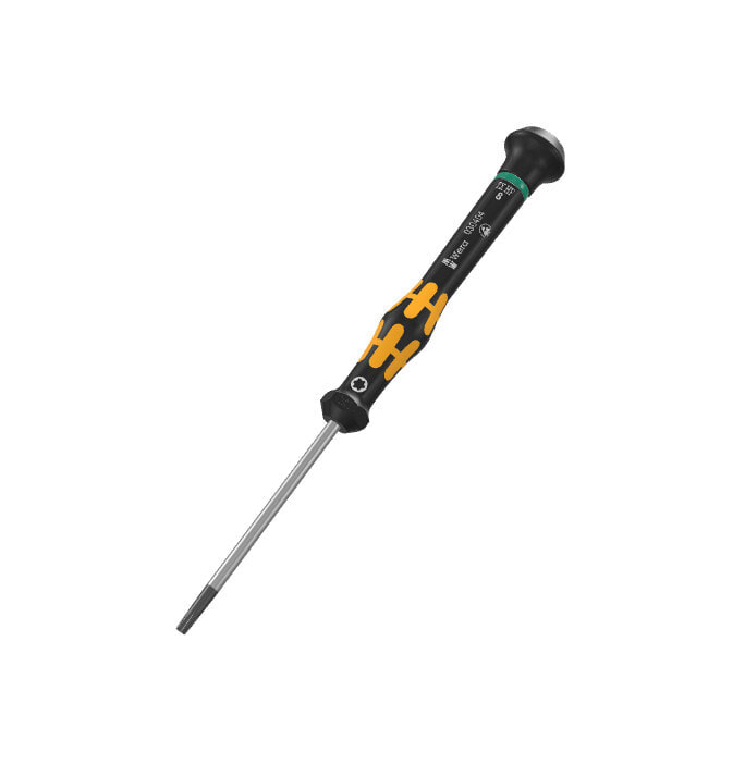 Wera 1567 ESD Micro Torx screwdriver 05030402001. Handle color: Black / Orange