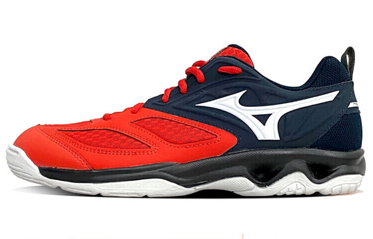 Mizuno Dynablitz 排球鞋 男女同款 红蓝 / Кроссовки Mizuno Dynablitz V1GA212163