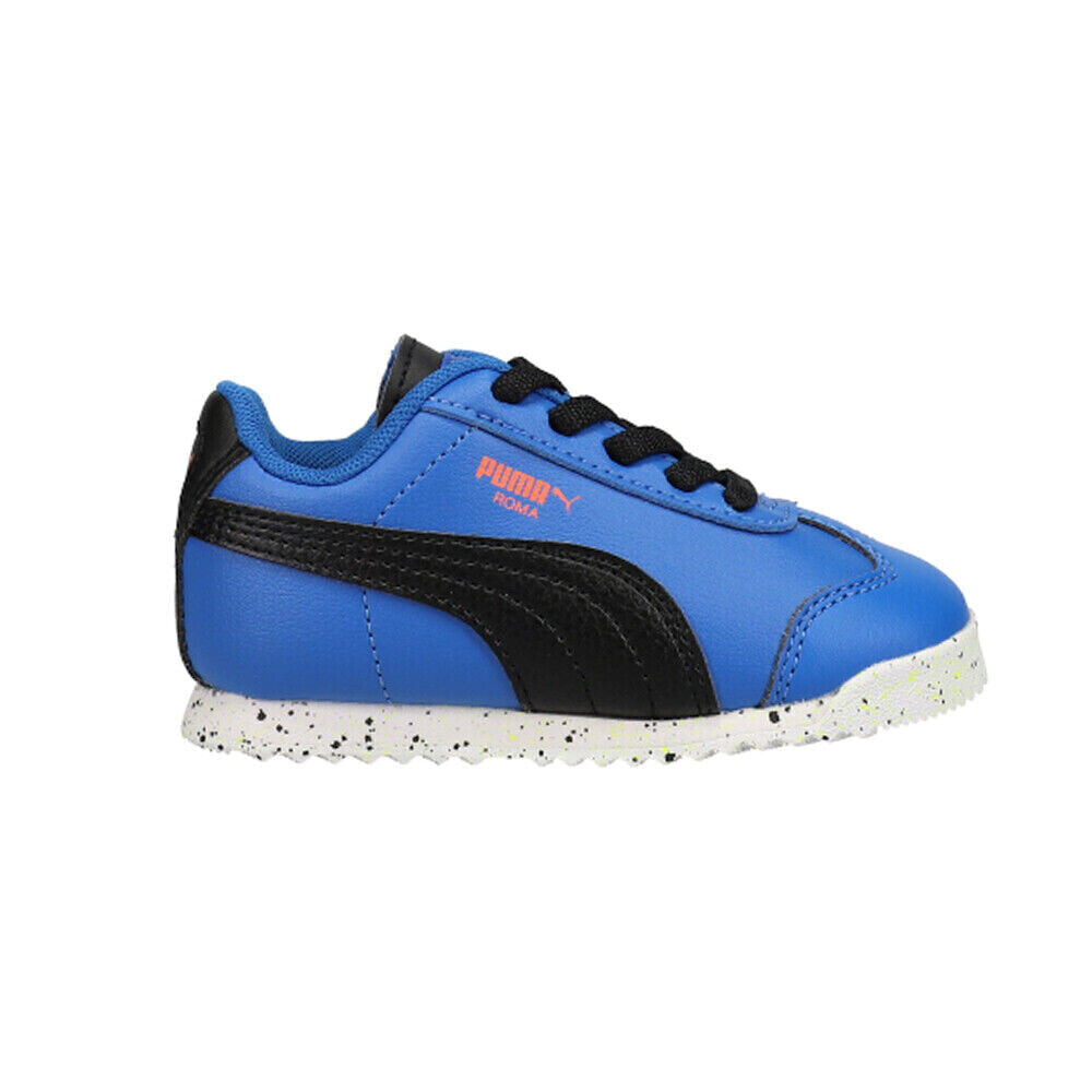 Puma Roma Glxy2 Ac Lace Up Toddler Boys Blue Sneakers Casual Shoes 38922201