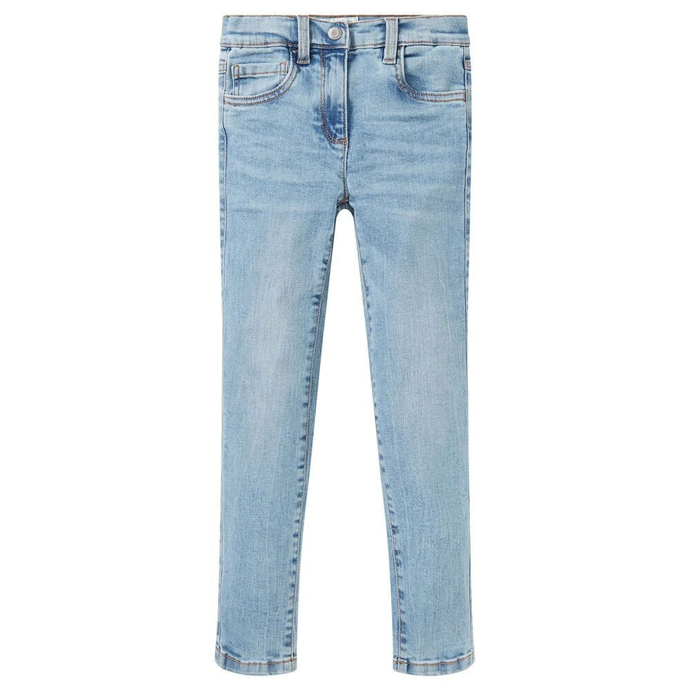 Clean Light Stone Blue Denim