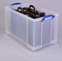 Really Useful Boxes 84L - Storage box - Transparent - Rectangular - Polypropylene (PP) - Monochromatic - 84 L