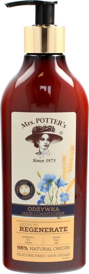 Бальзам для поврежденных волос Forte Sweeden Mrs Potters Triple Grain Odżywka do włosów zniszczonych Regenerate 390ml